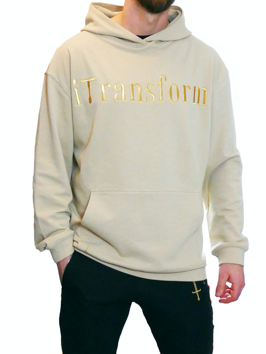 Oversize Hoodie Beige